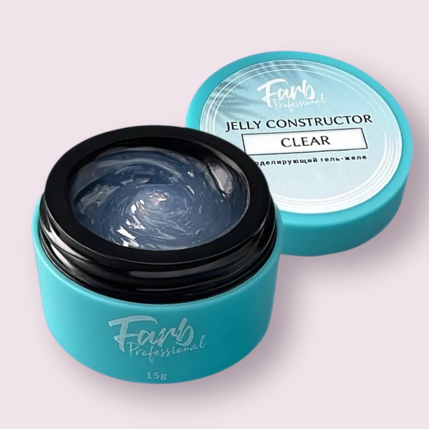FARB JELLY CONSTRUCTOR UV GEL, hard (30g) clear
