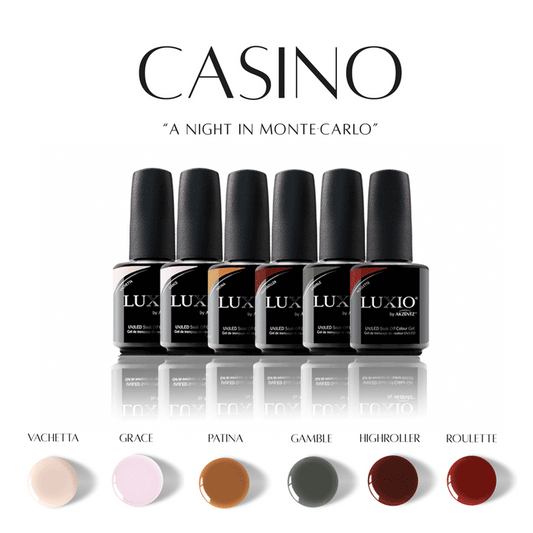 LUXIO by AKZENTZ - FULL SIZE (6pc x 15ml ) CASINO Collection