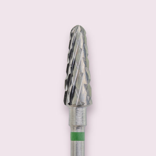 Nail Bit for Removal, Rounded Cone 050, Green , 1pc, (KMIZ)