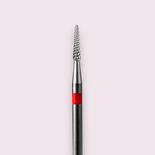 Nail Bit for Removal (304902) Soft Short Cone, Red, diameter 2.3mm