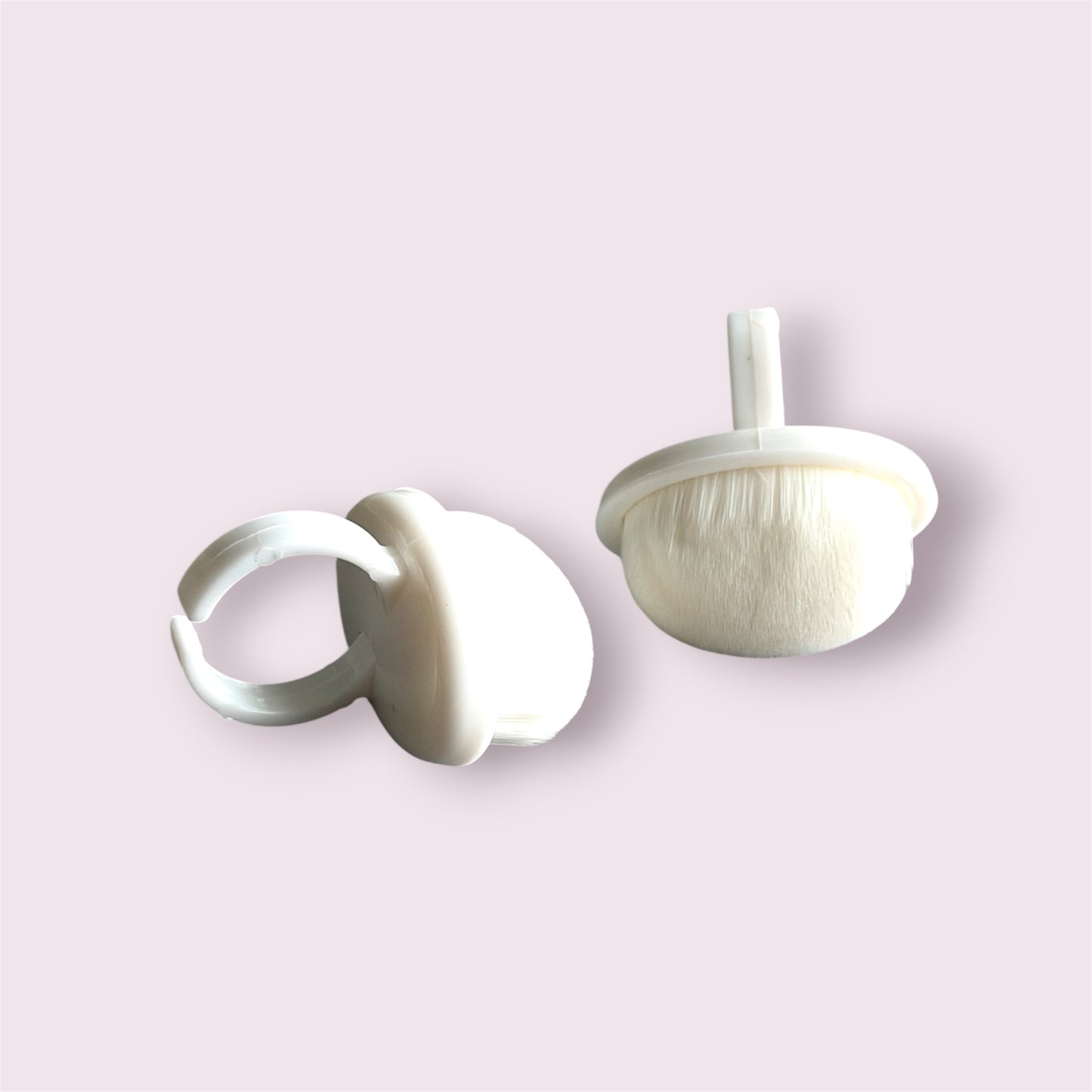 Ring Brush for nail dust, (Ring-Shaped) 1pc