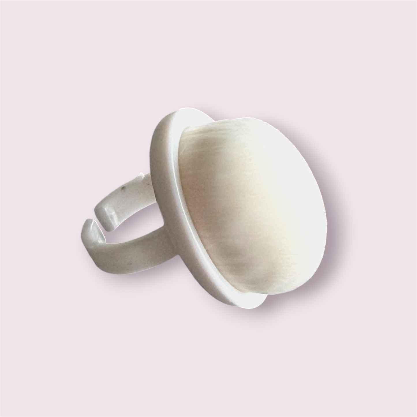 Ring Brush for nail dust, (Ring-Shaped) 1pc