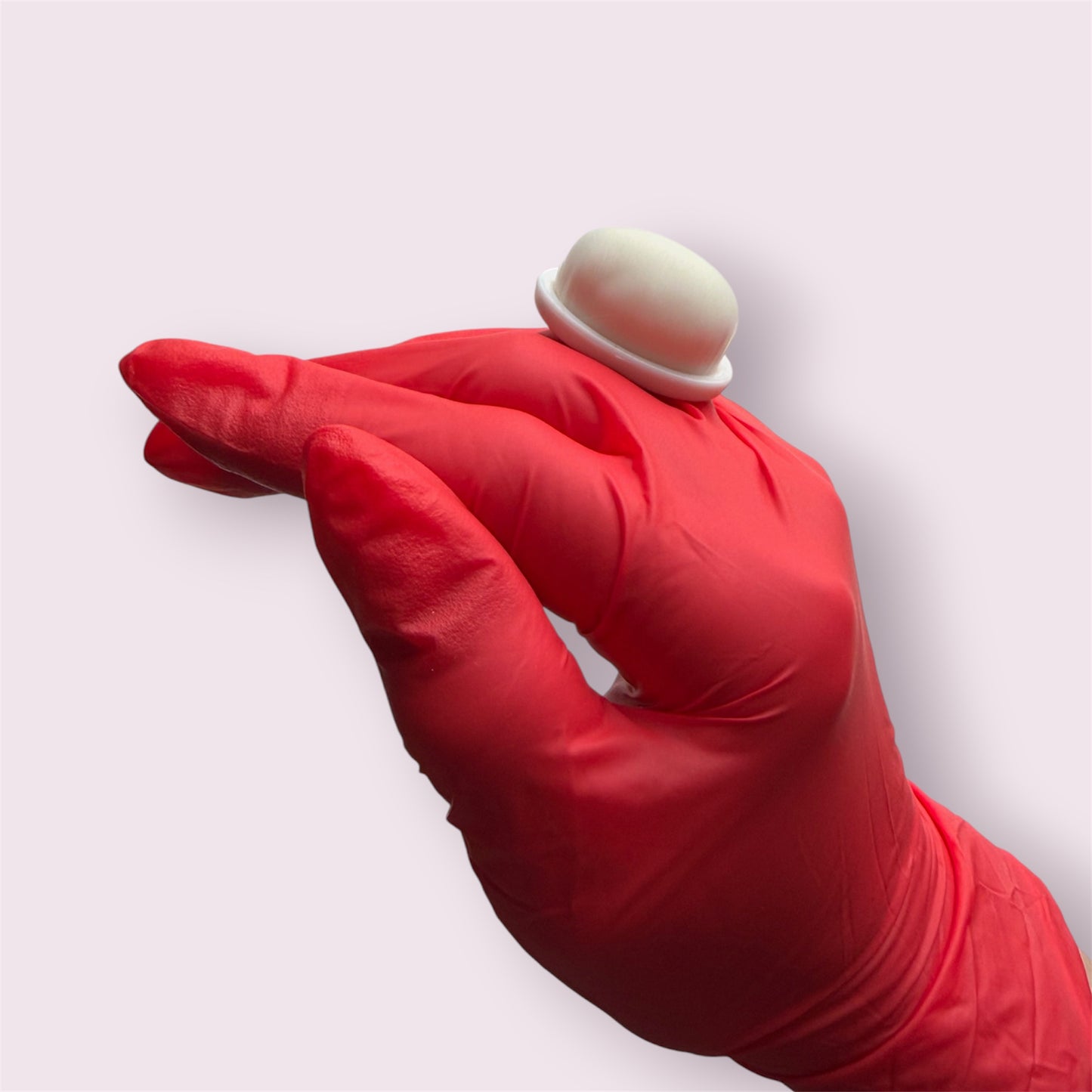 Ring Brush for nail dust, (Ring-Shaped) 1pc