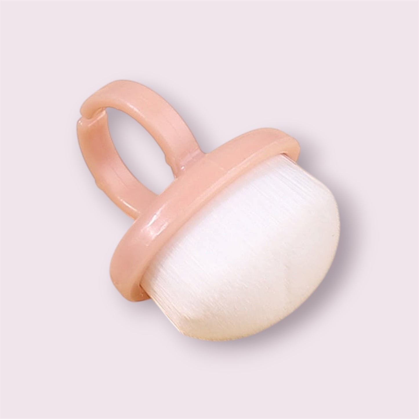 Ring Brush for nail dust, (Ring-Shaped) 1pc