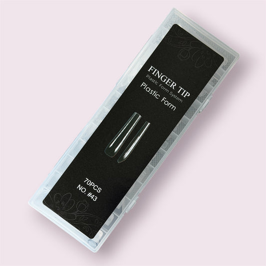 Dual  Nail Forms "Next Level" (Thinned Cuticle Area) #43- 70 pc