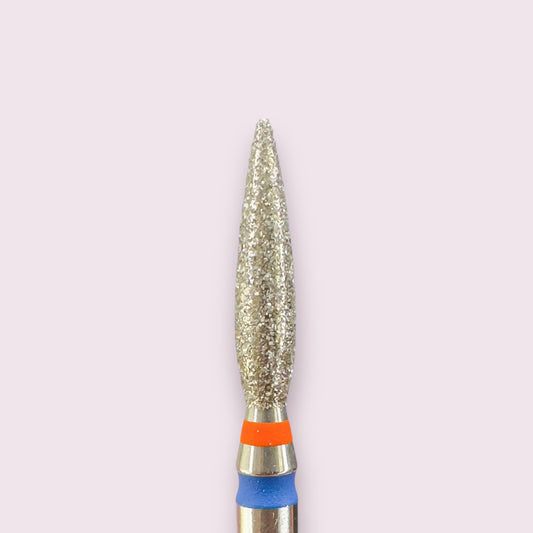 Nail Bit Flame 023 Blue/Red (1pc, KMIZ)