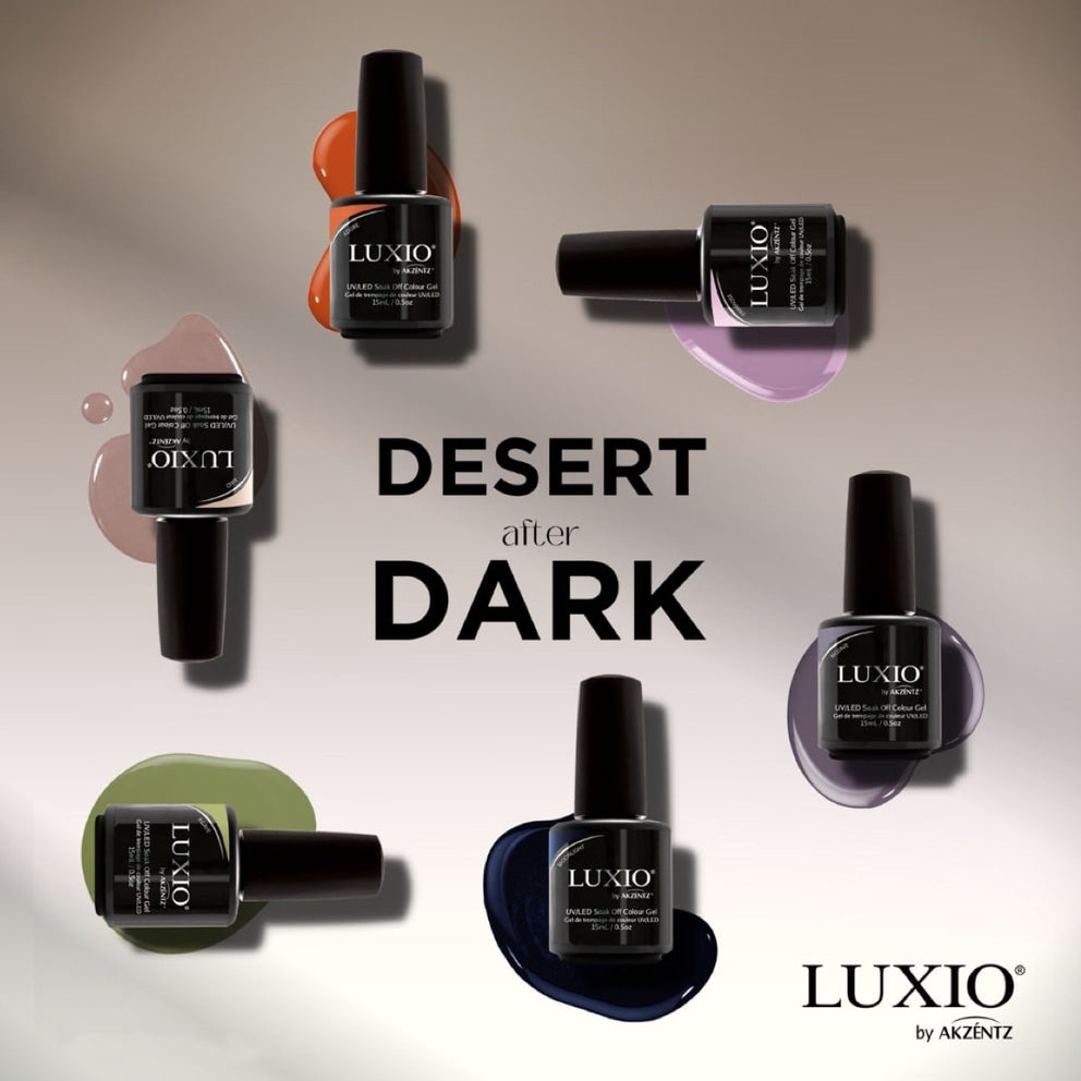 LUXIO by AKZENTZ - FULL SIZE (6pc x 15ml ) DESERT AFTER DARK Collection