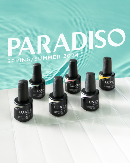 LUXIO by AKZENTZ - NEW! All Full Size (6pc x 15ml ) PARADISO Collection
