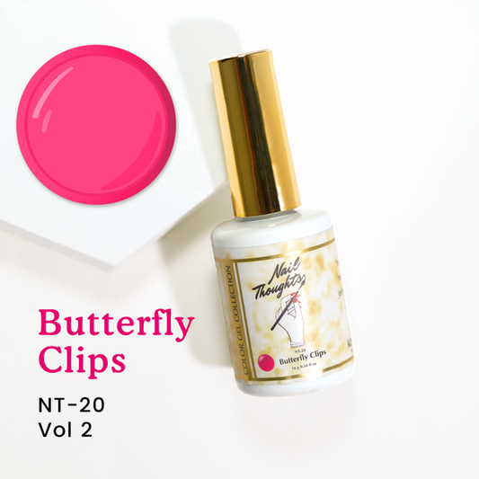 Nail Thoughts NT-20 Butterfly Clips
