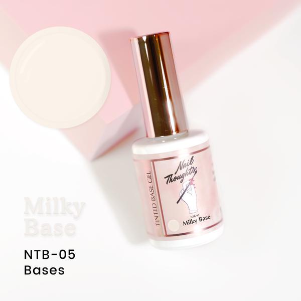 Nail Thoughts NTB-05 Milky Base (10ml or 50ml Refill)