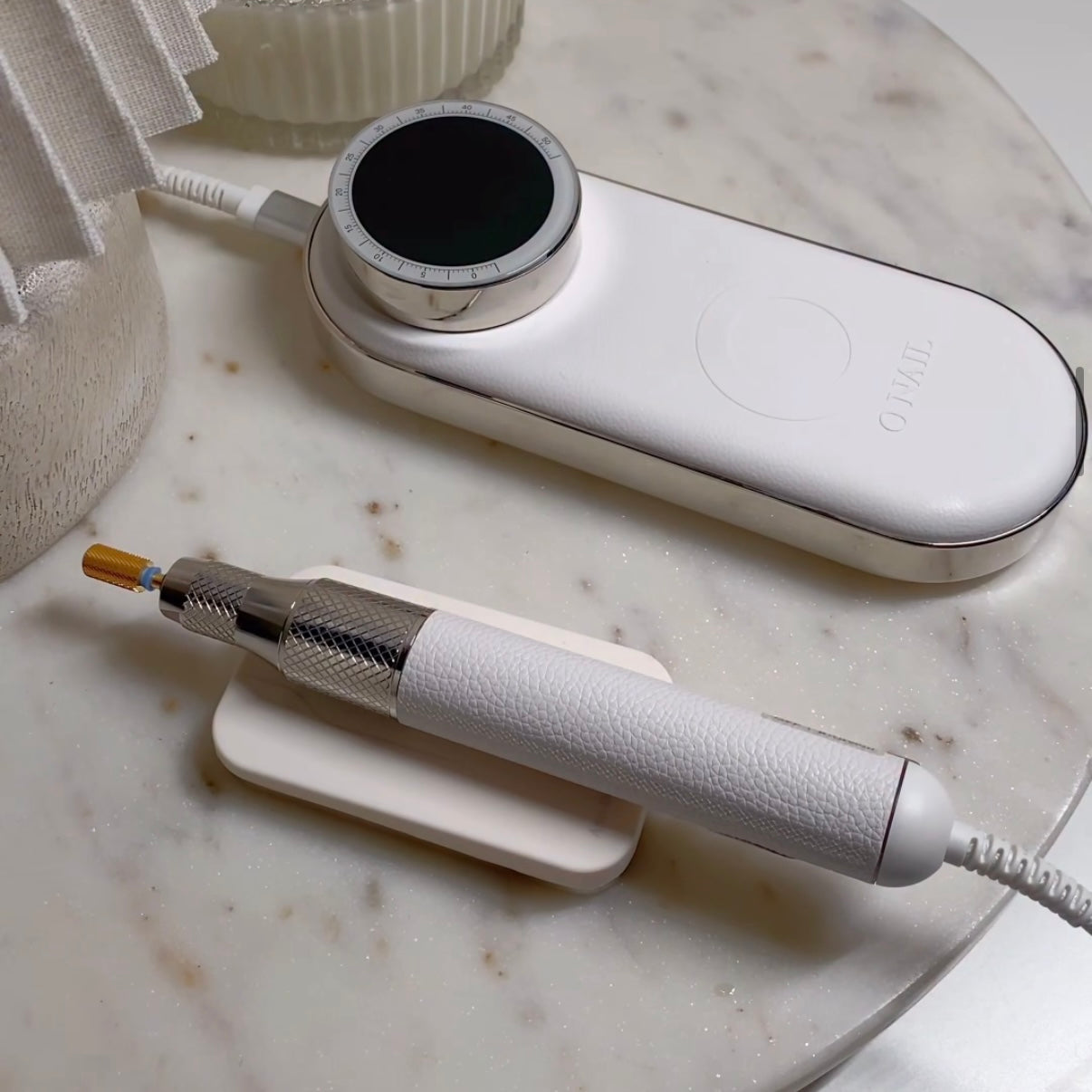 ONAIL AI Precision Drill with 2 Handpieces (PLUS! A Set of Bits!)