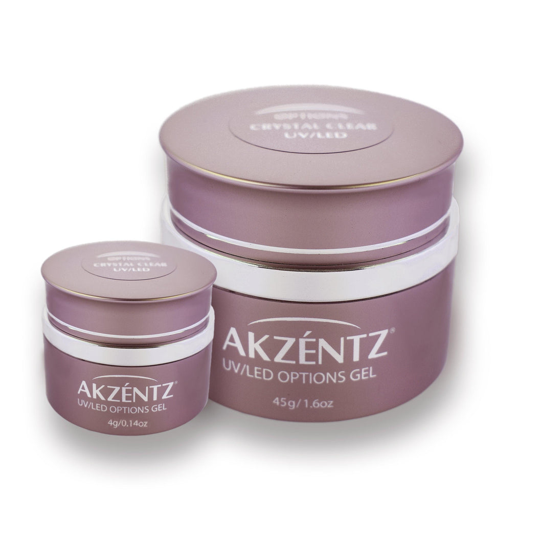 AKZENTZ OPTIONS Crystal Clear UV/LED (4gr or 45g jar)