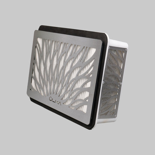 Nail Dust Vacuum Collector ULKA TORNADO (White, Built-In)