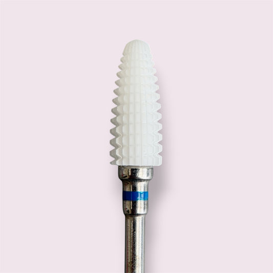 (New!) Tornado Ceramic Nail Bit for Removal, Volcano Bullet (Red, Blue, or Green)- Right Handed, 1pc