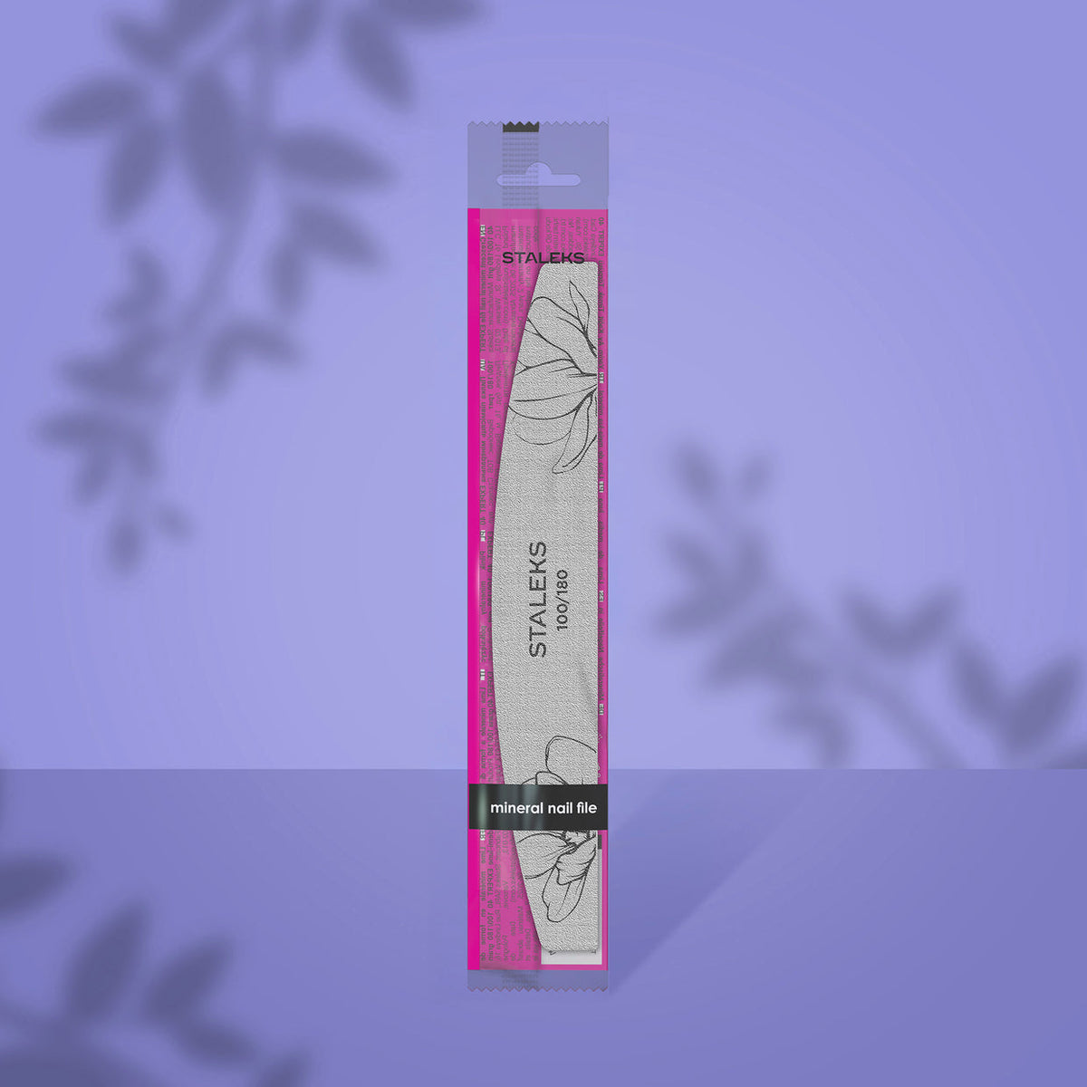 STALEKS Crescent Mineral Nail file EXPERT 40 100/180 grit (1 or 25 pcs)
