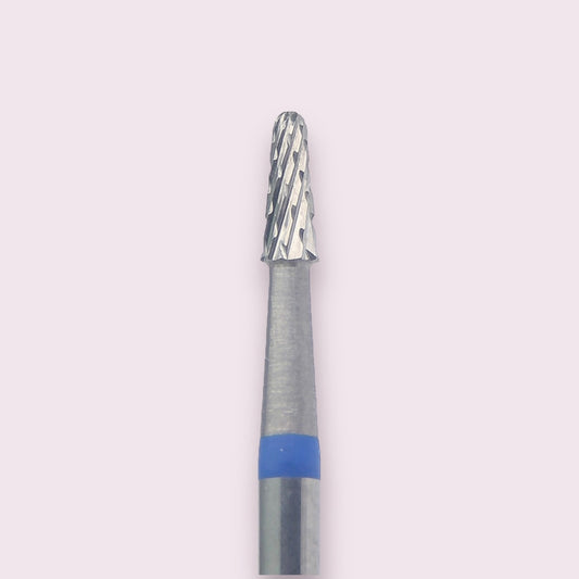Nail Bit for Removal 023 Short Rounded Cone, Blue, right handed (1pc, KMIZ)