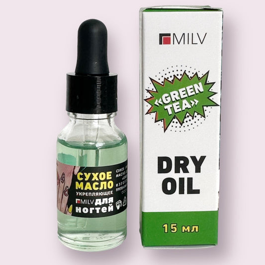 GREEN TEA Dry Nail Oil