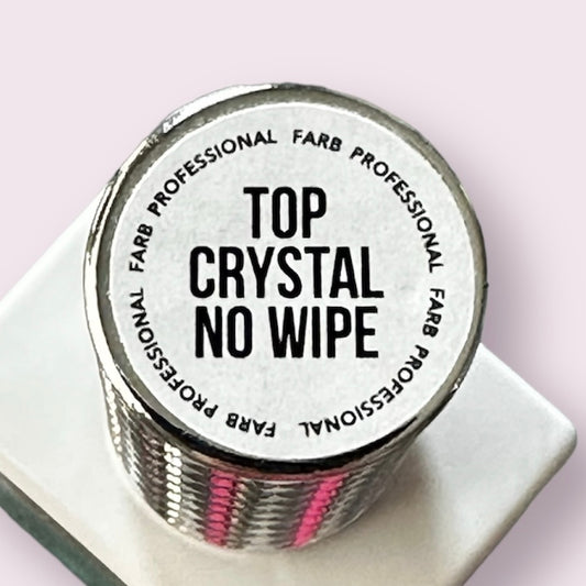 FARB Professional No-Wipe Top CRYSTAL (15ml or 30g)