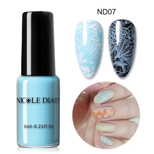 NICOLE DIARY Polish 07 for stamping