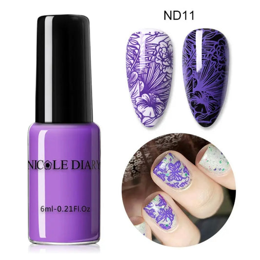 NICOLE DIARY Polish 011 for stamping