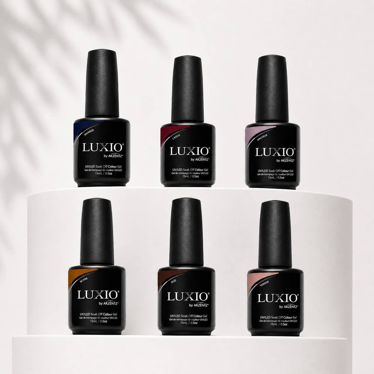 LUXIO®  by AKZENTZ - (New 2026!) ECHO Full Collection  (6 colors 15ml or 9ml bottles)