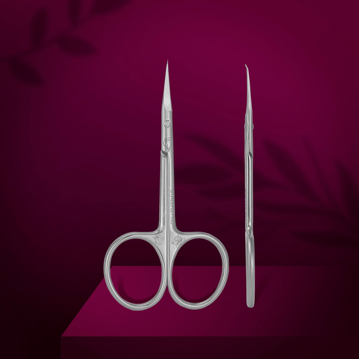 STALEKS PRO EXCLUSIVE SX-23/2m CUTICLE SCISSORS (BLADE 21 MM) "Magnolia"