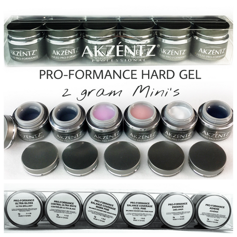 AKZENTZ PRO-FORMANCE TRY ME mini jars (kit with 6x2g)