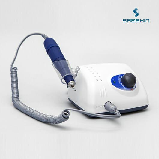 Nail Drill Set STRONG 210+ 105LN Blue (45K) by STRONG/SAESHIN (New! Made in Korea)