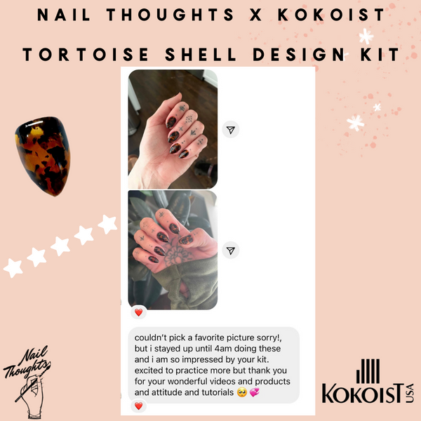 Tortoise Shell Design Kit by Nail Thoughts
