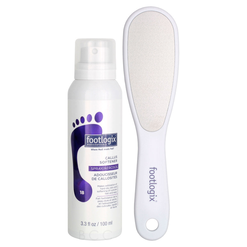 Footlogix - CALLUS SOFTENER MOUSE "AT HOME" COMBO SET 125ml/4.2oz. Please contact us for Professional (Licensed NailTech) pricing!