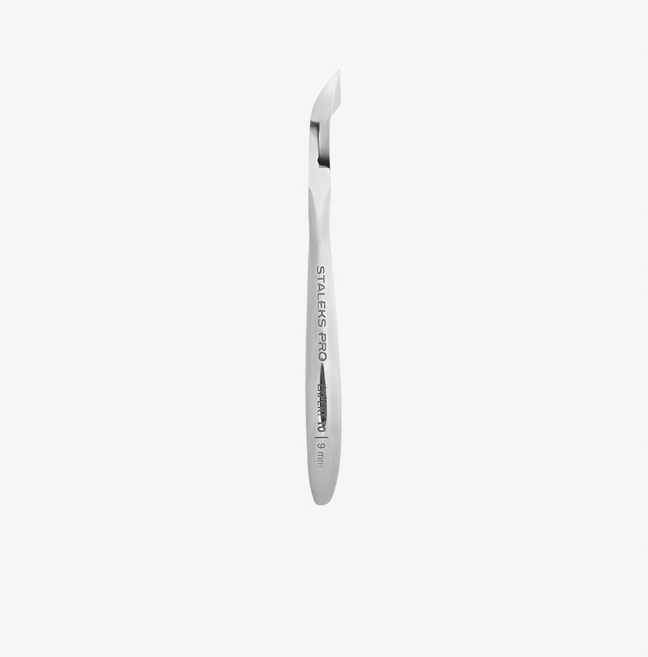STALEKS PRO Expert Cuticle Nippers, model NE-10-9 (9mm edge)