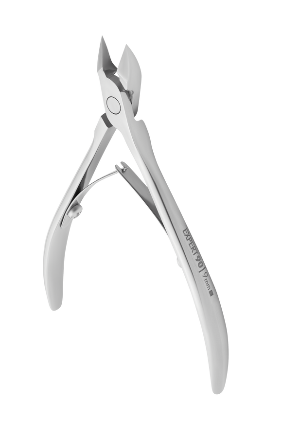 STALEKS PRO Expert Cuticle Nippers, model NE-90-9 (9mm Blade)