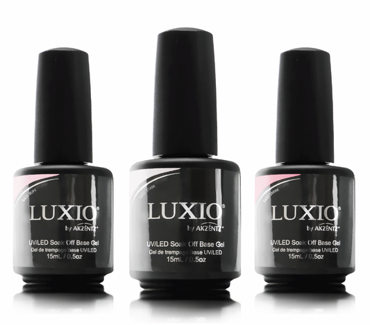 LUXIO -All 3 FULL SIZE (15g) - NAKED BASE COLL: BUFF, SMIRK, STARK