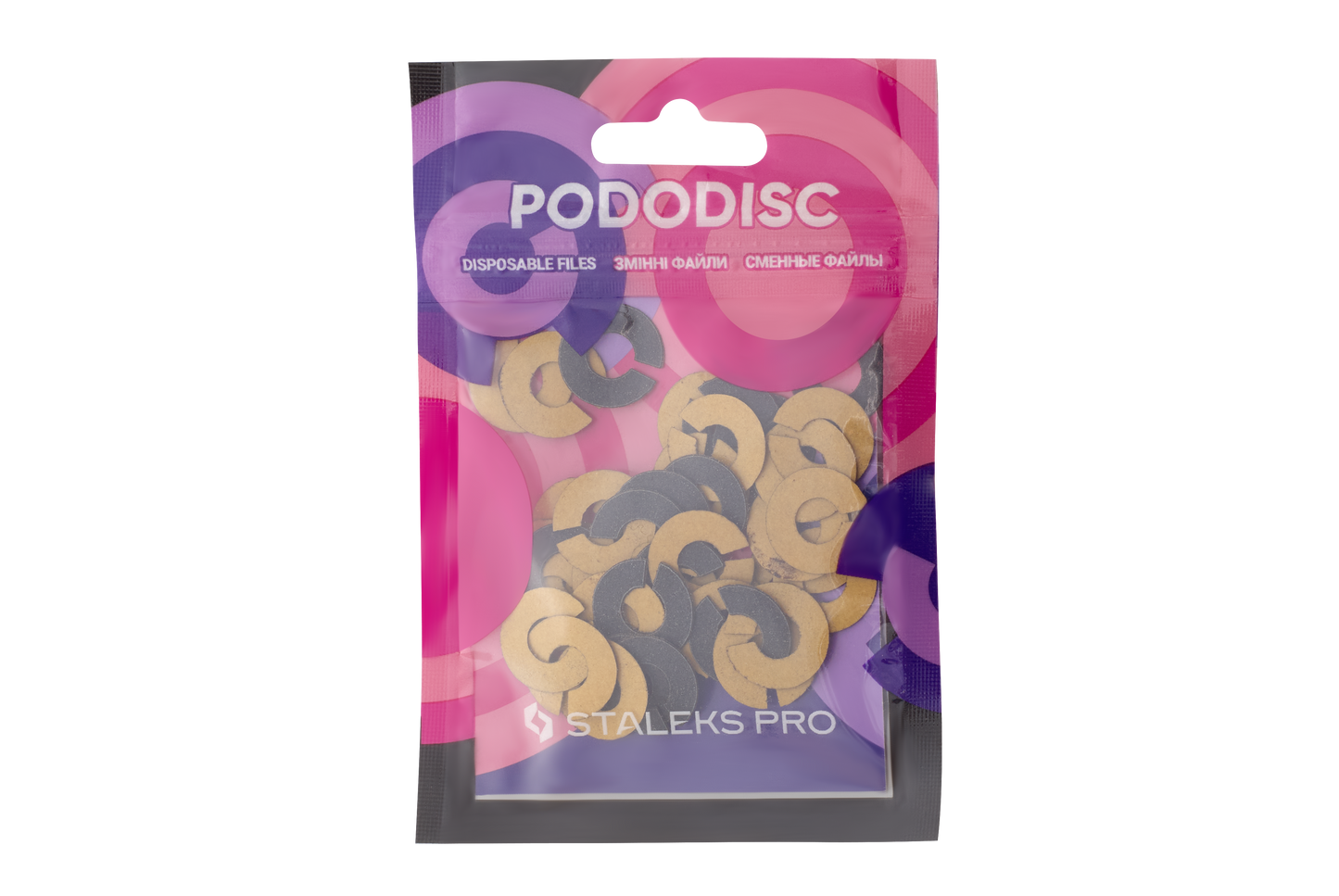 STALEKS UMBRELLA PODODISC Replacement Rings, size L (180 grit)