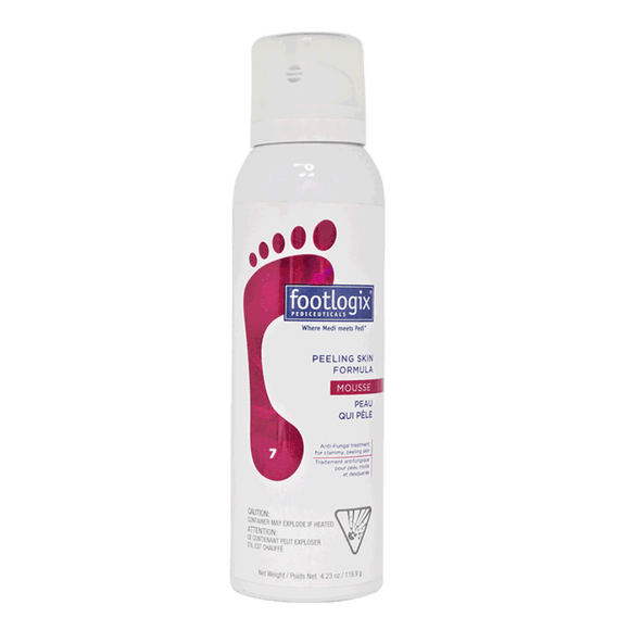 Footlogix - PEELING SKIN FORMULA 125ml/4.2oz. Please contact us for Professional (Licensed NailTech) pricing!