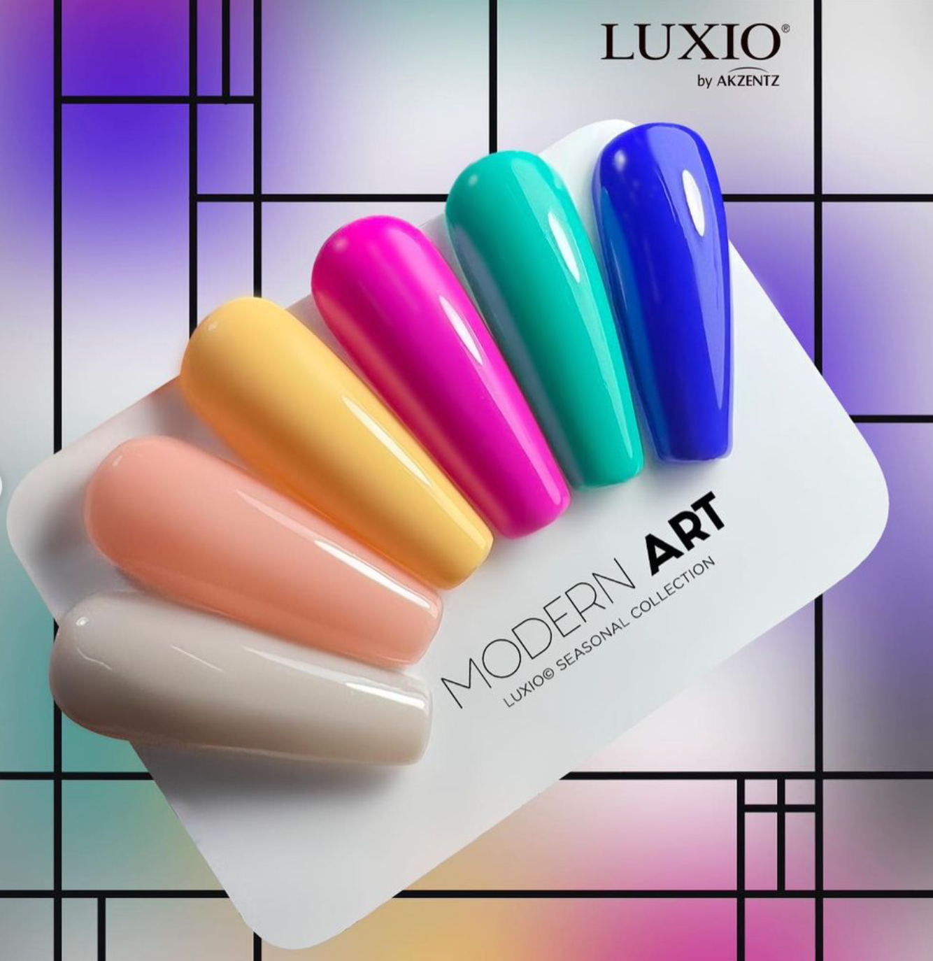 LUXIO by AKZENTZ - All Full Size (6pc x 15ml ) MODERN ART Collection