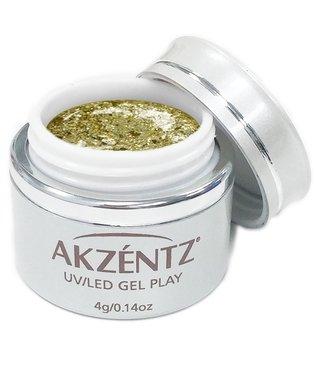 AKZENTZ GEL PLAY - GLITZ YELLOW CITRINE