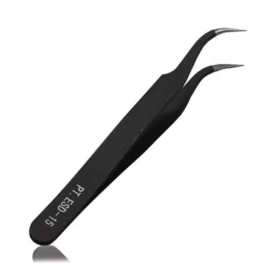 Tweezers with fine tip, ESD-15