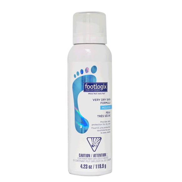 Footlogix - VERY DRY SKIN FORMULA 125ml/4.2oz. Please contact us for Professional (Licensed NailTech) pricing!