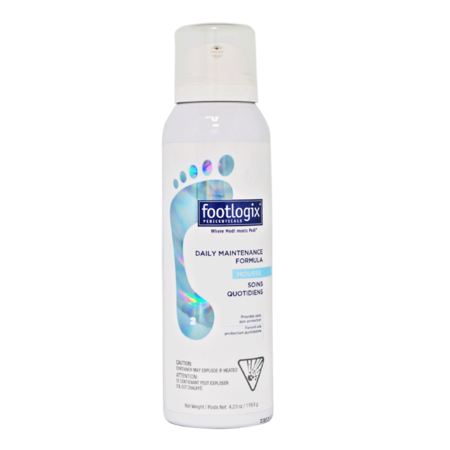 Footlogix - DAILY MAINTENANCE FORMULA 125ml/4.2oz. Please contact us for Professional (Licensed NailTech) pricing!