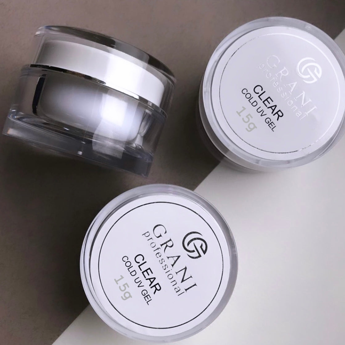 GRANI CREAMY COLD UV GEL - CLEAR (15ml)