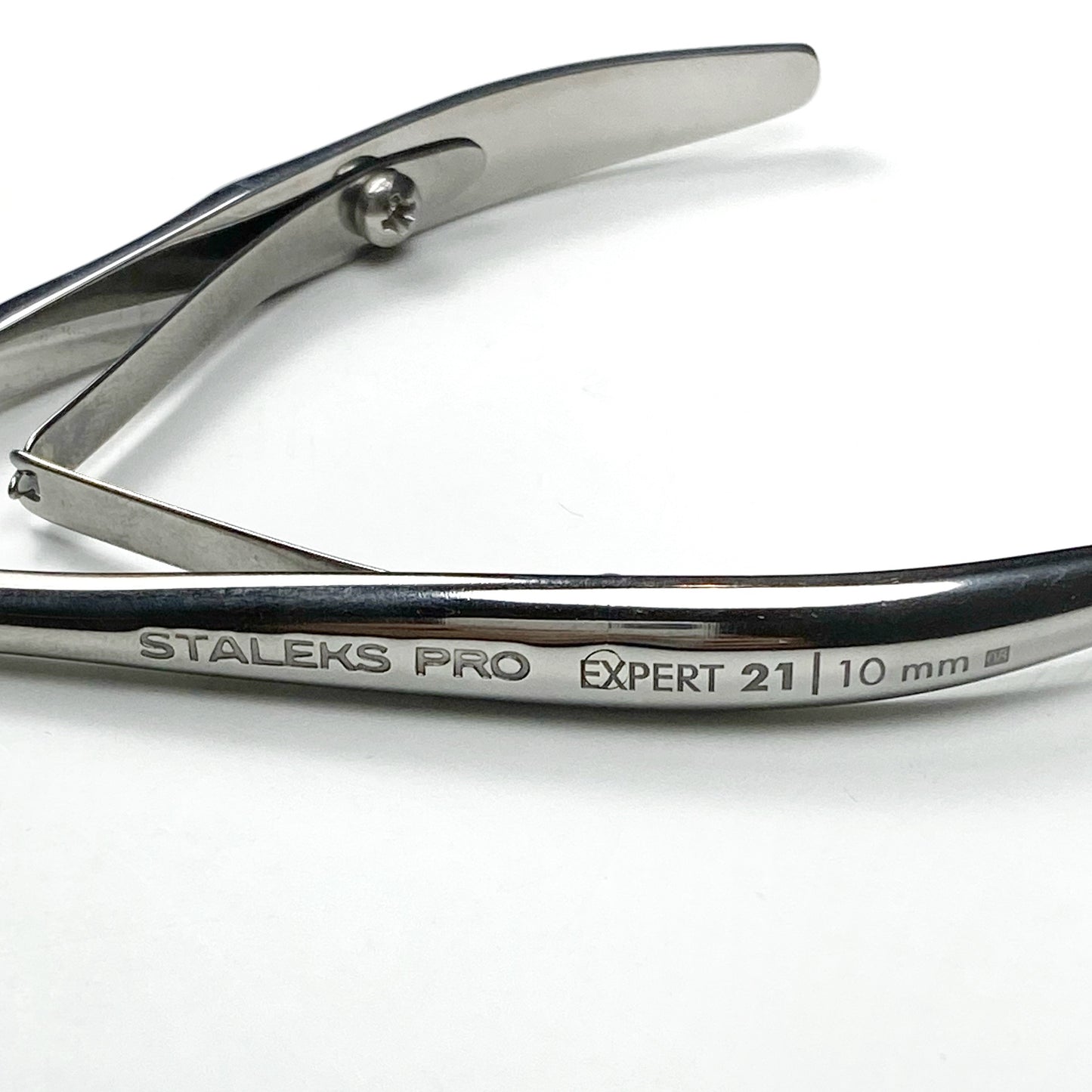 STALEKS PRO Expert Cuticle Nippers, model NE-21-10 (10mm edge)