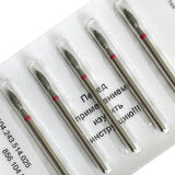 Nail Bit Flame 025 Red, Thick (1pc. Belarus)