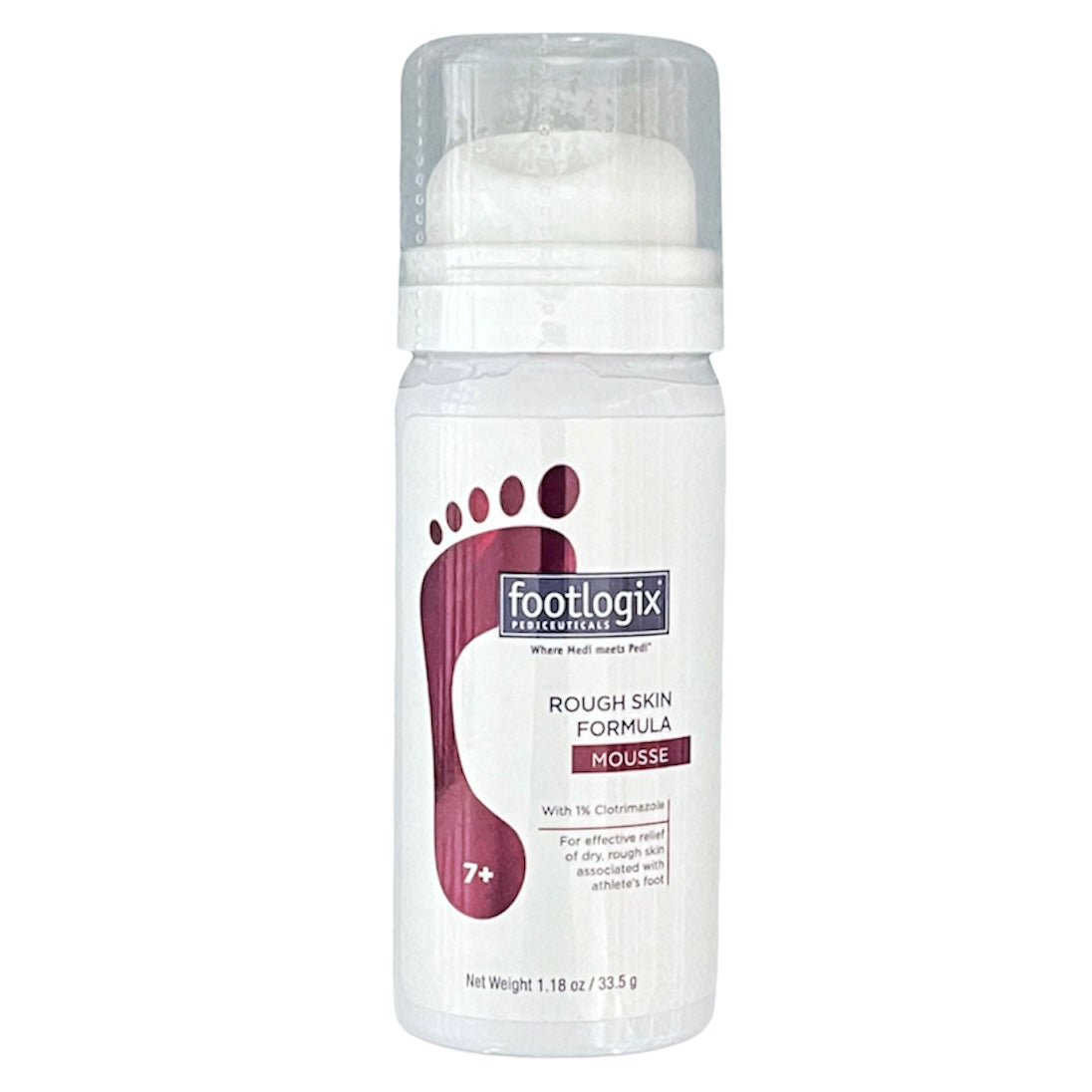Footlogix -MINI ROUGH SKIN FORMULA (mini size) 35ml/1.2oz. Please contact us for Professional (Licensed NailTech) pricing!