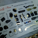 Slider foil 78