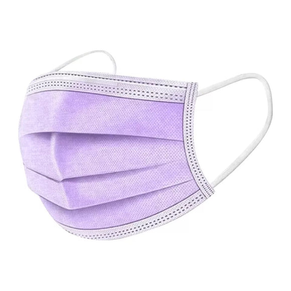 Dust Mask, disposable, 50 pc, purple