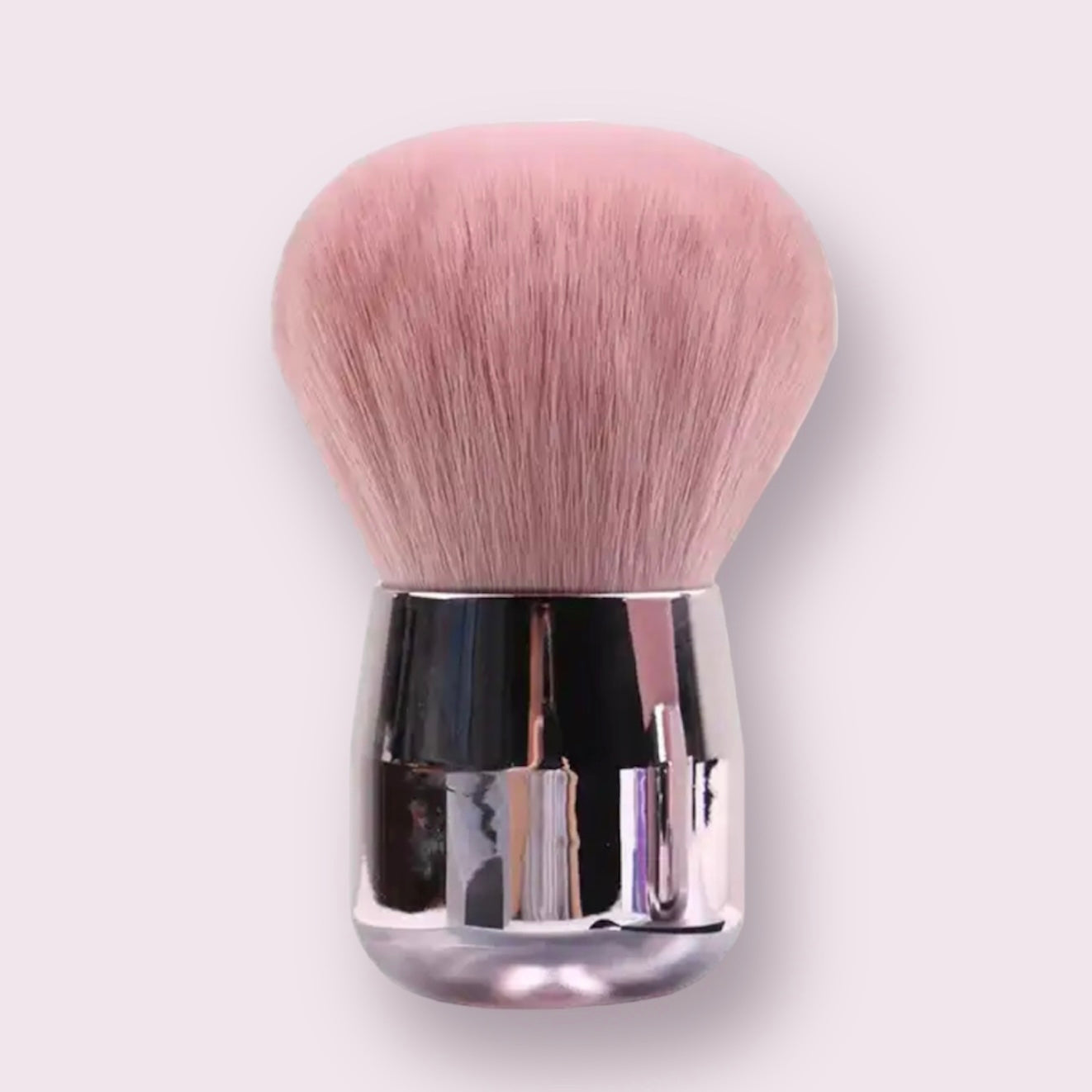 Brush for nail dust, 1pc, rose gold