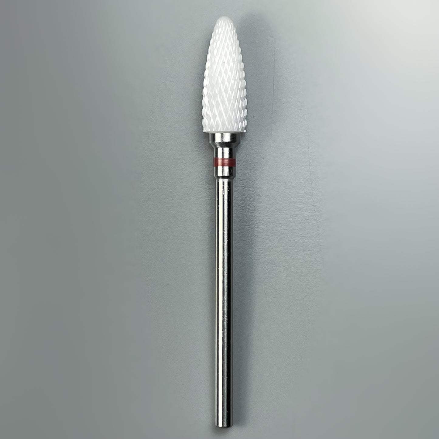 Ceramic Nail Bit for Removal (Bullet, red ) Left Hand 1pc