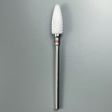 Ceramic Nail Bit for Removal (Bullet, red ) Left Hand 1pc