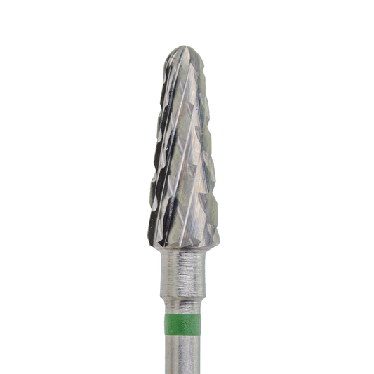 Nail Bit for Removal, Rounded Cone 050, Green , 1pc, (KMIZ)